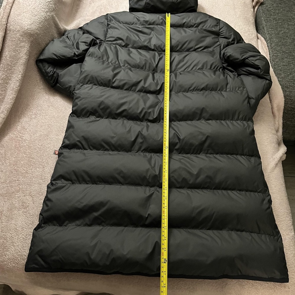Nike Storm-FIT Parka Coat Mens Small Black Long Puffer Hooded FB8189-010 - Picture 5 of 13